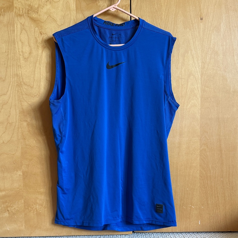 Nike Men's Royal Blue Tank Top